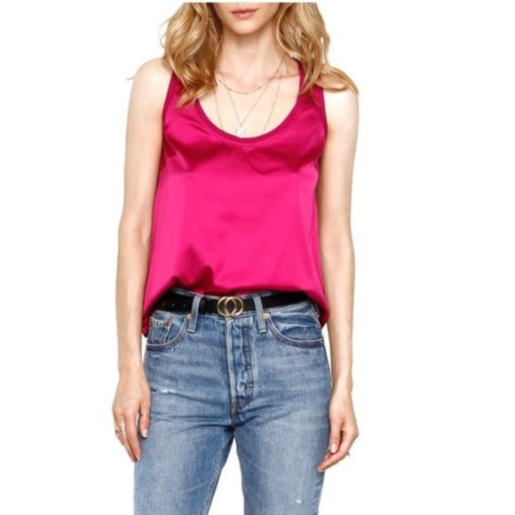 Heartloom Chantelle Satin Woven Tank Top - Picture 2 of 6